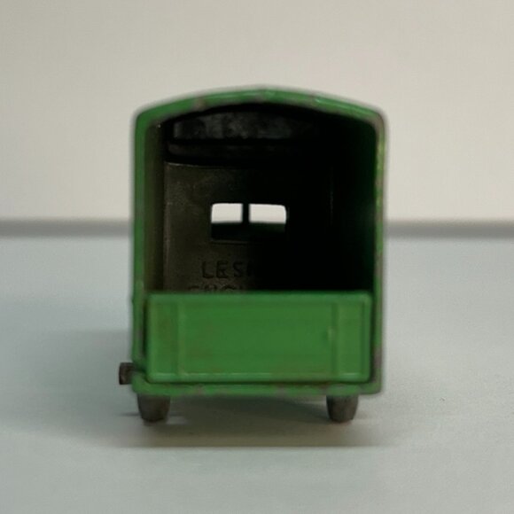 1950's Matchbox/Lesney #17; Bedford Removal Van; Dark Green Vintage Diecast Toy - Picture 4 of 7